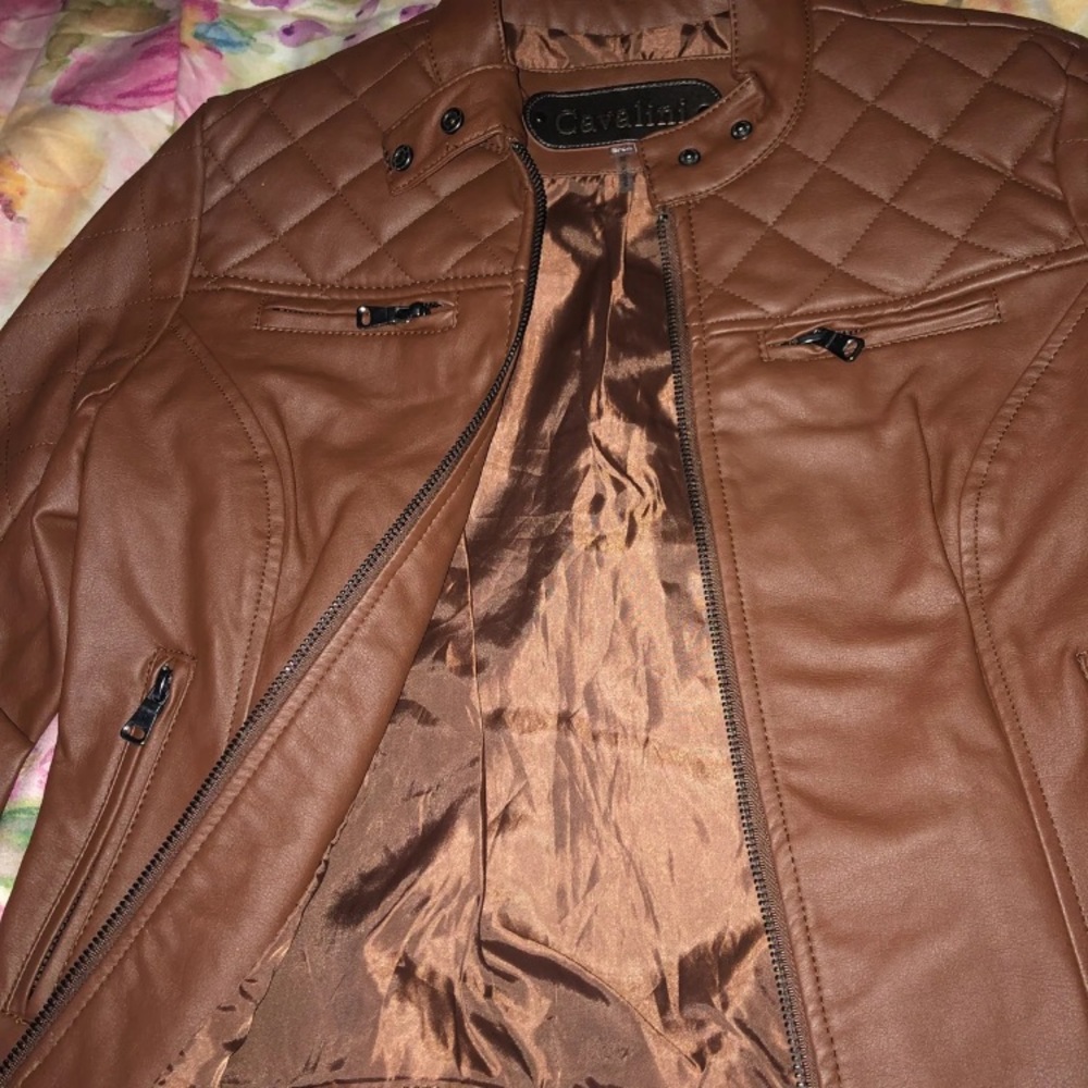 Leather jacket